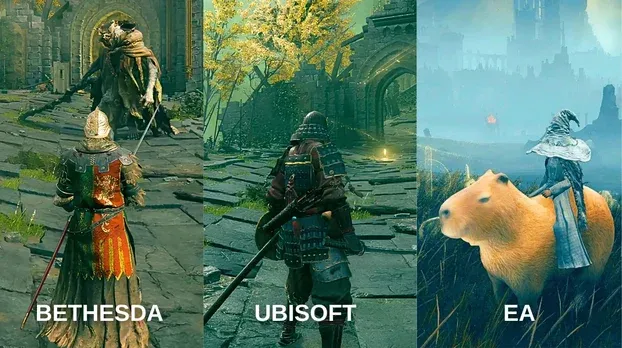 If Elden Ring was made by other companies...
